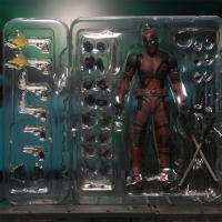 Figura De Acción Anime Deadpool 2 PVC Superhéroe Colección Muñeca Articulada Juguete Para Niños Regalo De Cumpleaños Caja Empaquetada - details 1