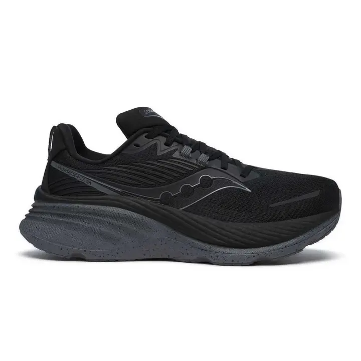 Calzado hombre Zapatillas running Saucony Zapatillas Running Hurricane 24 Negro - 1
