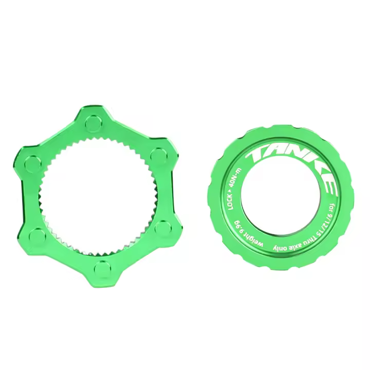 Adaptador De Bloque Central Para Bicicleta De Montaña a 6 Agujeros Conversión De Asiento De Bloque Medio a 6 Bolts Rotor Freno Disco - 1