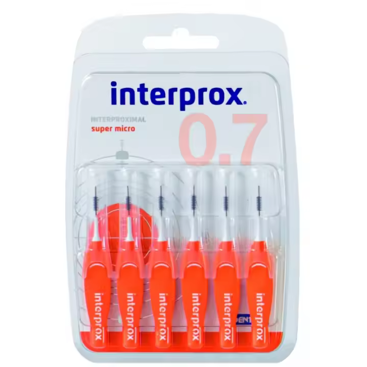 INTERPROX SUPER MICRO CEPILLO DENTAL INTERPROXIMAL 6 U - 1