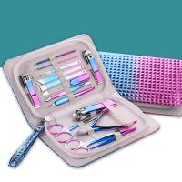 Kit De Manicura Y Pedicura Profesional 9 En 1 Con Estuche Portátil De Cuero Regalo Ideal Herramientas De Acero Inoxidable - details 13