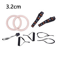 Juego De Anillos De Gimnasia Para Fitness Interior Anillos Deportivos De Arce Conjunto De Ejercicios Domésticos Para Hombres - details 8