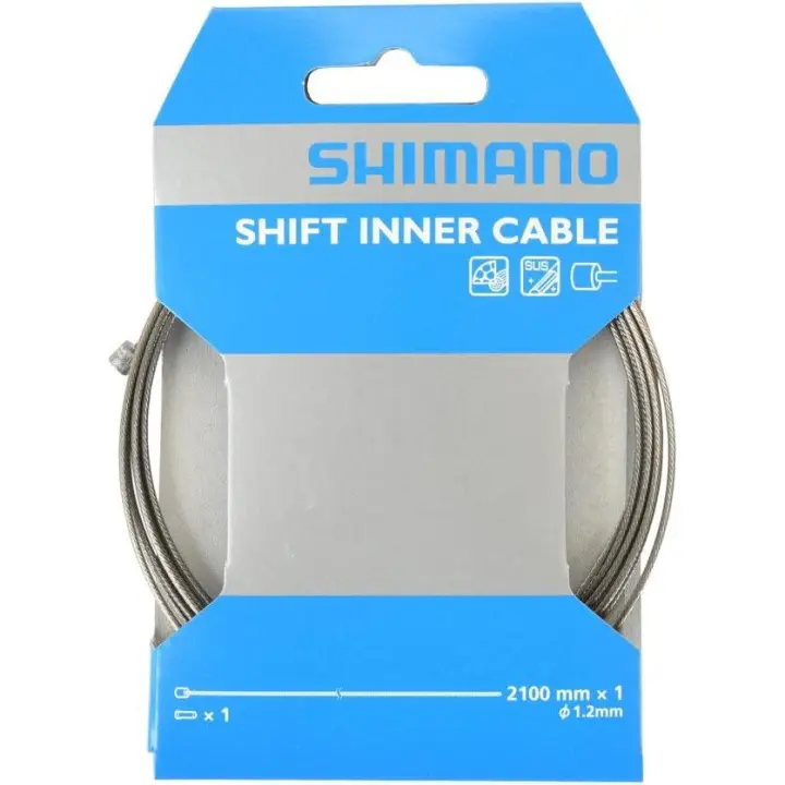Shimano Cable Cambio Bicicleta Sus Inox 1.2x2100mm - 1