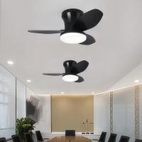 65cm/25,5 inch Silencioso Luz Ventilador,Pequeño Luz Ventilador Techo with Mando a Distancia,3 LED Light mode,6Velocidades - details 3