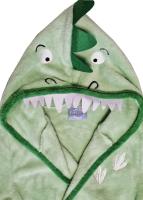 Albornoz Infantil con Capucha de Forro Polar - Variante Dragón - details 2