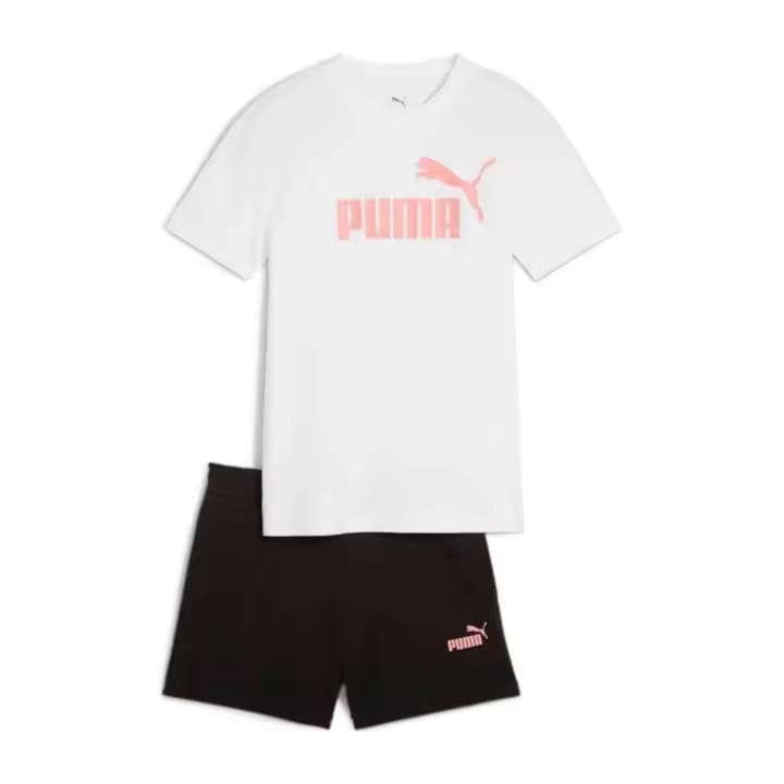 Conjuntos marca Puma modelo 686307-02 para junior en color blanco rosa - 1