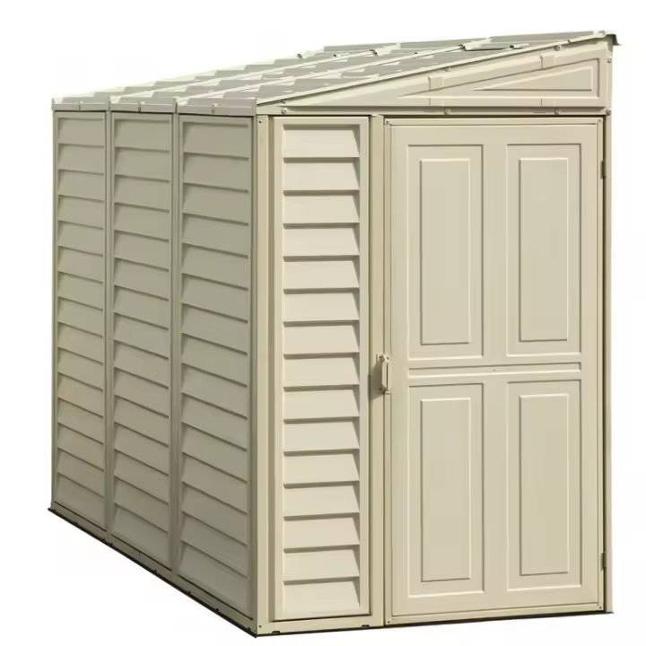 SideMate 4 'x 8' Duramax Classic PVC House 122x241x188 cm - 1