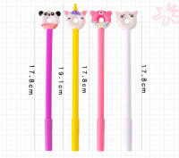 4 Piezas De Stationery Dulces Y Lindos Rotuladores De Gel Con Animales De Donuts Creativos Para Escuela Y Oficina - details 1
