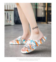 Zapatillas De Verano Para Hombre Y Mujer Con Diseño Gráfico Grueso Y Plataforma Para Parejas Zapatos De Casa Transpirables Y Cómodos Para Uso Interior - details 14