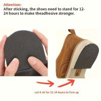 Pegatina De Suela Gruesa Antideslizante Y Antiusura Para Zapatos Protección Del Talón Silenciosa Y Canceladora De Ruido - details 5