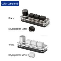 Teclado Mecánico USB Para Gamer 3Keys Macro Personalizable RGB Mini Teclado Para Photoshop Programación De Teclas Estilo Estándar Con Switch OUTEMU - details 7