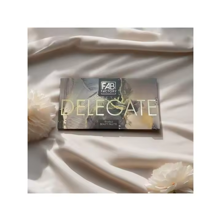 Everlyx - Paleta de maquillaje "Delegate" de 18 sombras para ojos – Colores neutros, cálidos y metálicos – Acabados mate, satinados y shimmer - Fórmula de alta pigmentación con tutorial ilustrado – Perfecta para looks naturales y elegantes - 1