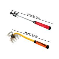 Rake Manual De Jardín Duradero Para Eliminación De Malas Hierbas Y Cultivo Adecuado Para Jardín Y Agricultura B1D0 - details 9