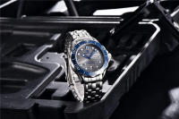 Reloj Mecánico Para Hombre PAGANI DESIGN 2023 Resistente Al Agua 20Bar Con Movimento NH35A De Japón Calibre De Acero Inoxidable Y Cristal De Zafiro - details 13
