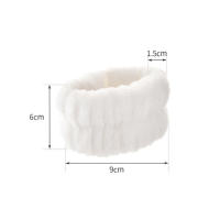 2pcs Paño De Rostro Y Muñeca Absorbente De Agua Deporte Secado De Sudor Bandeja De Cabello Protector De Humedad Guante De Muñeca - details 9