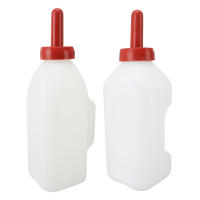 Suministros De Lactancia Para Cerditos Botella De Alimentación De Silicona 2L Con Manija Resistente Y Antigradoles Para Granjas - details 6