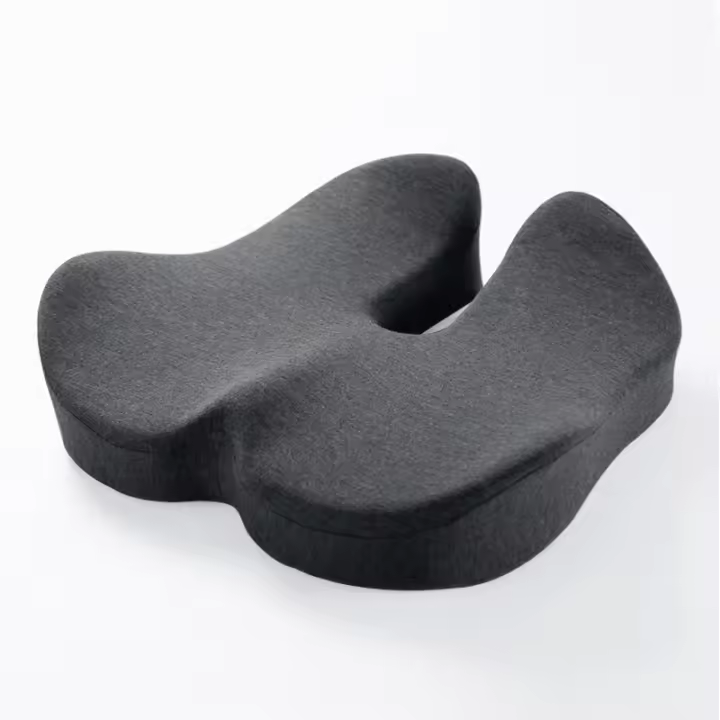 Cojín De Oficina De Espuma De Memoria Suave Para Mujer Almohadilla Ortopédica Para Coccyx Y Pelvis U-Shape Adecuado Para Adultos Removible Y Lavable Estilo Coreano - 1