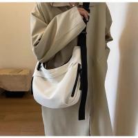 Bolso Bandolera De Nylon Para Mujer Estilo Casual Color Sólido Cierre De Cremallera Gran Capacidad Bolso De Hombro Sencillo - details 8