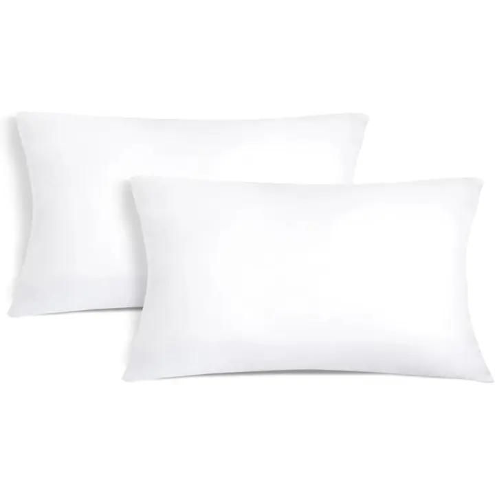 Relleno de Cojín de Fibra Hueca Siliconada de Alta Recuperación 2/4/6 Unidades, Suave, Mullido, Antialérgico. Cojín Decorativo para Casa, Dormitorio, Salón o Coche. (30x50cm) - 1