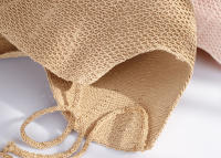 Sombrero De Paja Para Mujer 2022 Nueva Moda Protección UV Visera De Playa Plegable Verano Sombrero De Adulto Para Exterior - details 6