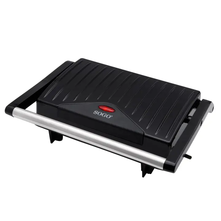 Plancha grill & sandwichera panini press - 2 rebanadas - 750w - 1