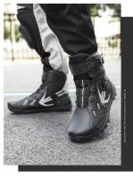 Botas De Motocicleta Impermeables Y Antideslizantes De Fibra Ultrafina Para Hombres Y Mujeres Protección Resistente Al Desgaste Para Viajes En Motocicleta - details 12