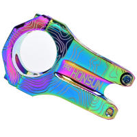Alta Calidad Manillar De Bicicleta De Aluminio Aleación 28.6MM 31.8MM Riser 45MM Corto 0 Grados CNC Accesorios De Bicicleta 145g - details 3