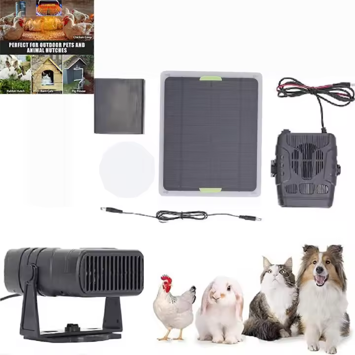 Chicken Coop Calentadores Dog House Panel Solar - 1
