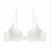 Sujetador De Push up Para Mujer Sin Espalda Estilo Sexy Recogedor Invisibles Sin Costuras De Corte Profundo Bragas De Boda Lencería Transparente Sin Aros - details 4