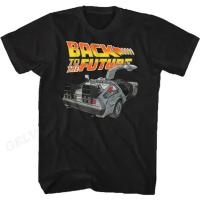 Camiseta Back to the Future Para Hombres Y Mujeres Estampado Gráfico Moda Hip Hop Ropa De Calle Manga Corta Talla Grande Unisex - details 13