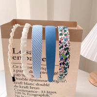 Juego De 5 Piezas De Diademas De Moda Para Mujer Y Niñas Accesorios Para Cabello Headdress Headband Hoop De Tela Nylon Decorativos Para Todas Las Estaciones - details 6