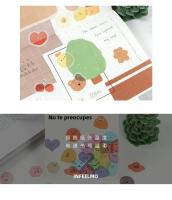 100pcs Pegatinas Decorativas De Corazón Girly Para Álbum De Memorias Estéticas Y Scrapbooking Irregular Papel >3 Años - details 18