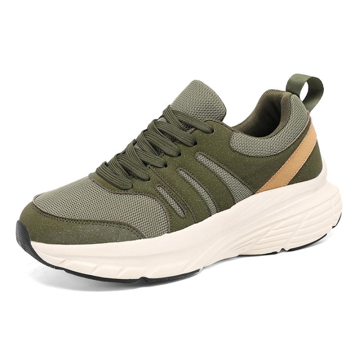 Men's New Breathable Mesh Shoes, Lightweight Sports Casual Sneakers,Plus‑Size Wide‑Last Comfortable Outdoor Hiking Shoes for Men