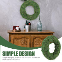 Guirnalda De Moss Simulada Para Boda Y Decoración De Ventanas Suministros De Fiesta Navideña Arco Iris Para Manualidades DIY Anillo De Arco Iris Para Creación De Guirnaldas - details 7