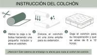 T-ORMU COLCHONES VISCOELASTICOS Premium – COLCHÓN Firmeza Firme - Altura ± 27 CM - Alivia Dolores de Espalda - 28 kg/m³ Muy Duradero - Colchon Viscoelástico Matrimonio y Juvenil – Traspirable Confortable Ergonómico Hipoalergénico Fabricado en España - details 4
