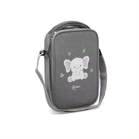 Bolsa Térmica Nevera para Merienda Termosellada 24x15 Kiokids - Rosa - 1