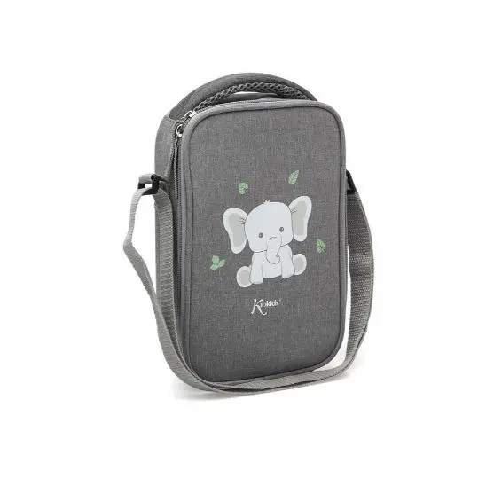 Bolsa Térmica Nevera para Merienda Termosellada 24x15 Kiokids - Rosa - 1