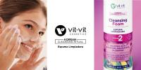 Espuma Limpiadora 150ml, elimina suciedad, impurezas, exceso de sebo y maquillaje de tu rostro, Fase 2 del Ritual Coreano de Doble Limpieza Facial, Vegano 90% de ingredientes Naturales  Korean Cleanser Ritual Vit Vit Cosmetics - details 0