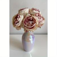 6pcs Cabezas De Flor Peonía Simulada Para Decoración De Bodas Y Fiestas Decoración De Pasteles Y Salón De La Casa - details 6
