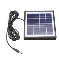 Panel Solar Polysilicona De 12V 5W Mini Cargador Portátil Para Coche RV Barco Cable De 3m Cargador Rápido Al Aire Libre - details 5