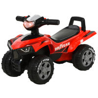 HOMCOM Quad Correpasillos para Niños Mayores de 18-36 Meses Coche Cuatrimoto con Funciones de Luces Bocina y Espacio Secreto de Almacenaje 60x31x42 cm - details 0