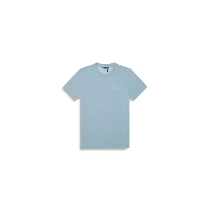 CAMISETA REGULAR FIT CON INSIGNIA METÁLICA CON LOGOTIPO - 1