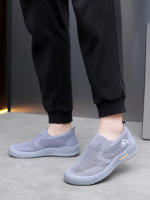 Zapatos Casuales Para Hombre Verano Malla Transpirable Cómodos Y Suaves Suela Duradera Zapatillas De Caminar Tamaño True Fit - details 3