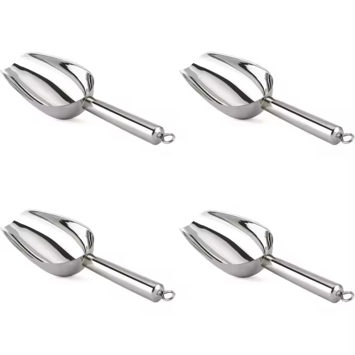 Cuchara de acero inoxidable para cocina, multiusos, -4 uds. - 1