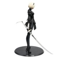 Figura De Acción Anime NieR:Automata YoRHa No. 2 Tipo B 28cm Modelo PVC Muñeca Colección Estatua Regalo De Navidad Juguetes - details 4