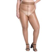 2Pcs Pantimedias De Nylon Brillantes Y Silky Para Mujer Talla Grande 150kg Cintura Alta Translúcidas Para Baile Y Fiesta - details 9