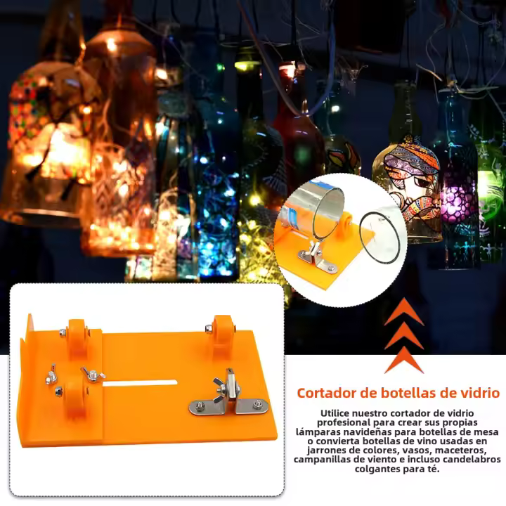 Realmote Profesional Para Cortar Botellas De Cerveza Y Vino Herramienta DIY Para Cutter De Vidrio Herramientas De Mosaico - 1