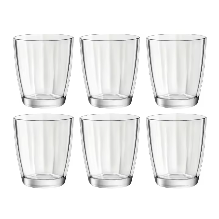 Bormioli Luigi Vasos Bajos Vidrio Luigi Bormioli Pulsar - 39CL Transparente - 1