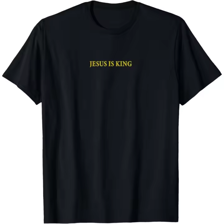 Camiseta de Manga Corta, 100% Algodón, Ropa Unisex para Hombres y Mujeres en 5 Tallas, Camiseta Negra, Cuello redondo con estampado. - 1