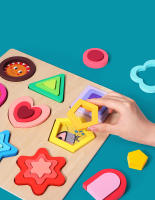 Puzzle De Madera 3D Para Niños Juegos Educativos Montessori Regalos Para Niños Desarrollo Inteligencia Forma Edad 3-12 Años - details 4